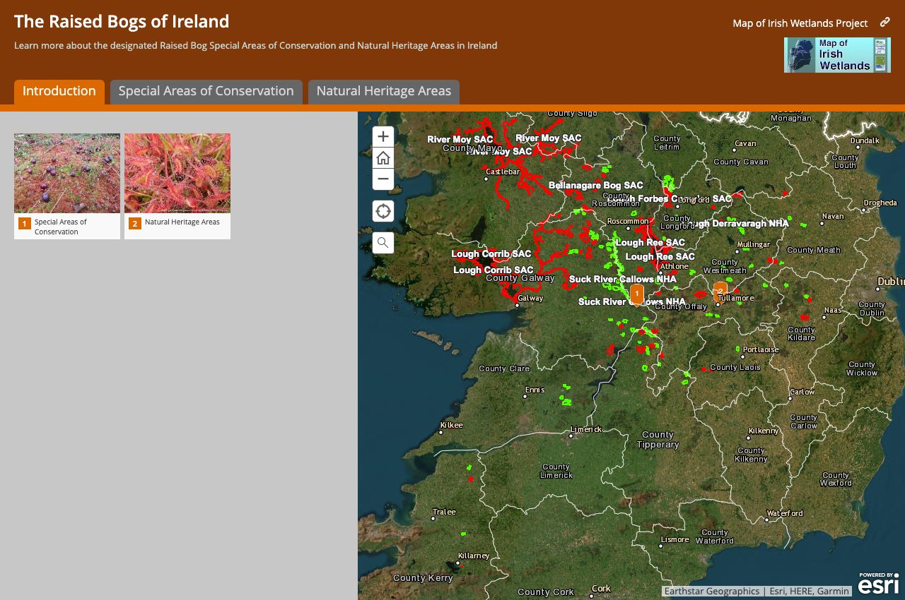 The Raised Bogs of Ireland